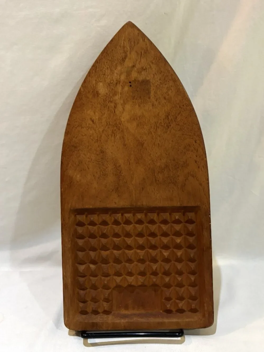 VTG Teak Wood Tenderizing Cutting Board Cheese Board